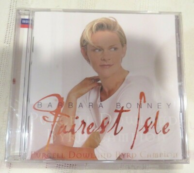 New CD-Barbara Bonney - Fairest Isle - Purcell Dowland-Bryd Campion-Decca-London