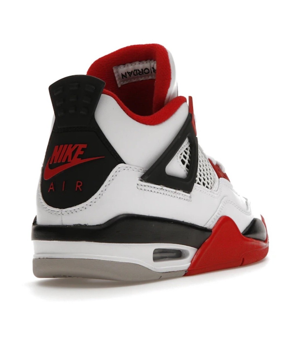 Air Jordan 4 Retro GS “Fire Red” 2020 Size 7Y/8.5 Women OG