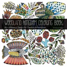 Woodland Kingdom Coloring Book by Toshiyuki Fukuda: 65+ Whimsical Designs for C