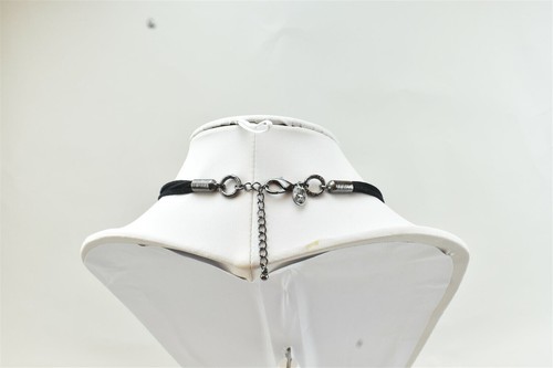 Heidi Daus Flapper Necklace Long Black Drop Crystal Tassel Statement - Picture 4 of 4