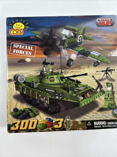 RARE COBI BLOCKS MILITARY SPEC. FORCE, #2411 -- 300 PIECES - Picture 2 of 4