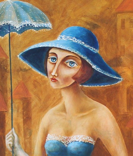 Pintura ORIGINAL Lienzo al óleo moderno ARTE CONTEMPORÁNEO de Pronkin 2021 MEDIEVALTOW - Imagen 3 de 8