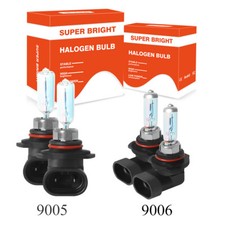 For Dodge Avenger 2008-2014 Headlights Halogen High Low Beam Replace Bulb 4Pcs