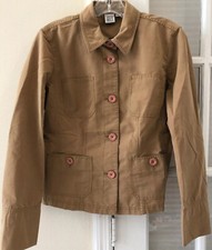 VTG DKNY Blazer Casual City Line Sporty Boxy Style Jacket Bold Buttons Size S