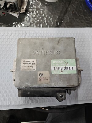 Genuine BMW E30 Engine Control Unit ECU DME 0261200172 1722266001 320i ...