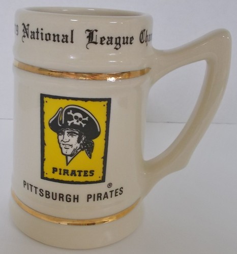 1979 National League Champions Pittsburgh Pirates Post Gazette Stein/Mug (VG) - Picture 10 of 14