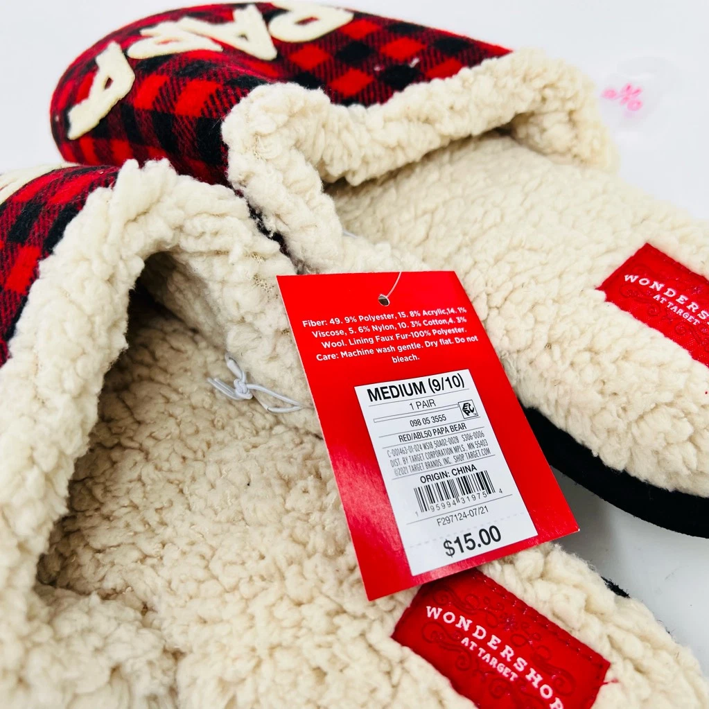 Papa bear slippers target outlet