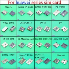 SIM Card Reader connector Holder Socket For huawei play 3c 4x G620 G7300 Y320 P1