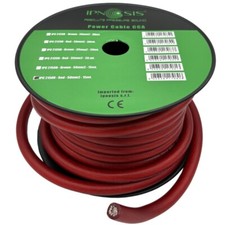 1 matassa 15 metri IPNOSIS IPC2150R cavo alimentazione rosso 50 mm² misto rame