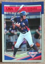 Giuseppe Ferraro 2018 Panini Stars & Stripes Longevity Ruby #54 /249 Parallel RC