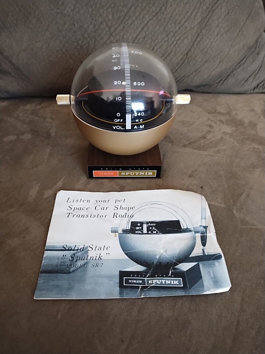 (ラジオ)SOLID STATE TIMES SPUTNIK Times Sputnik SR-7 AM Radio – Future Forms