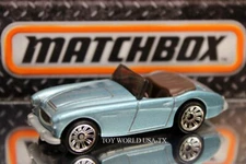 2019 Matchbox #78 MBX Off-Road '63 Austin Healey Roadster Blue