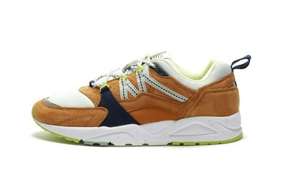 msrp: $140 KARHU MEN/'S FUSION 2.0 F804046 BUCKTHORN BROWN//BLUE FLOWER