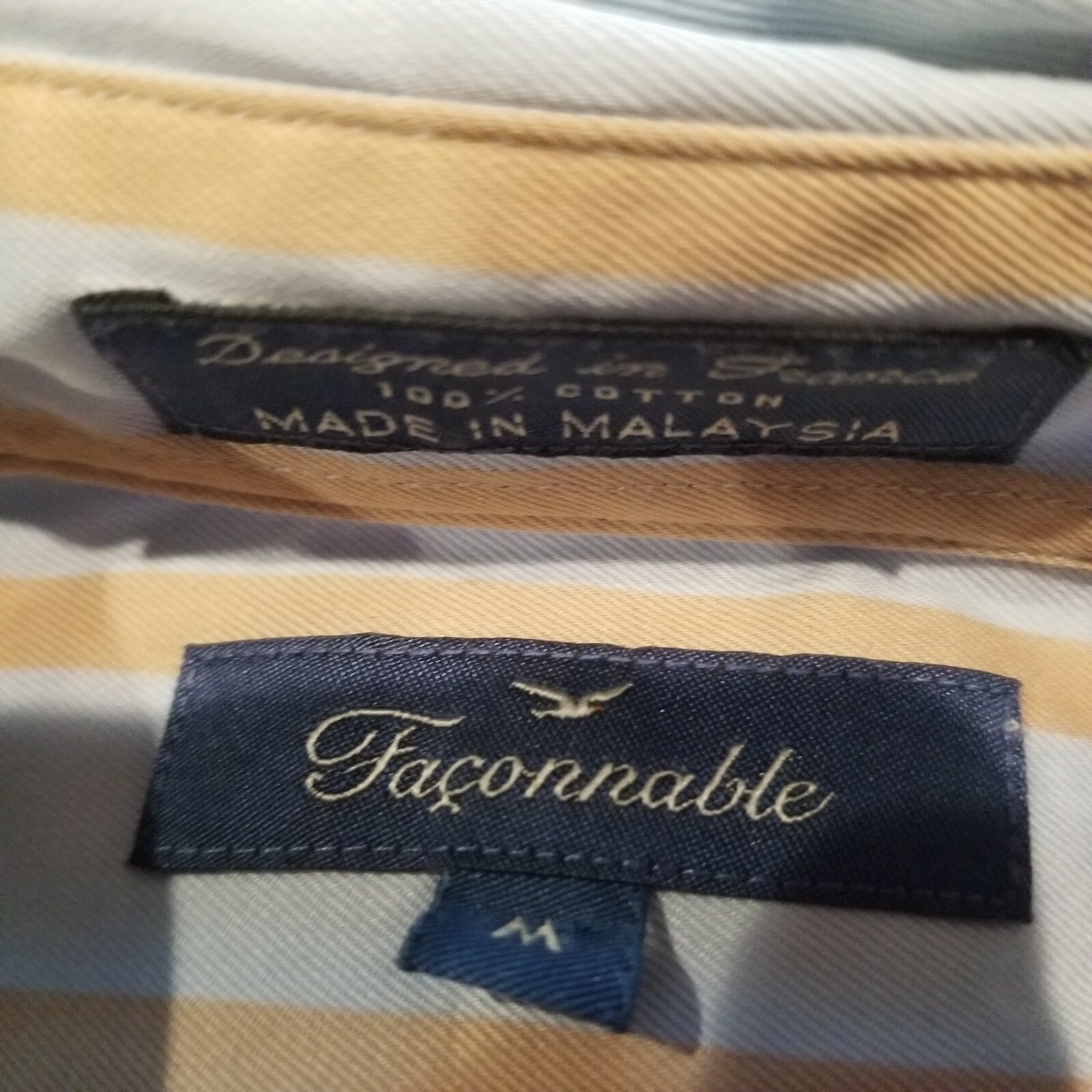 Faconnable Women's Medium Cotton Button-Down Top … - image 4