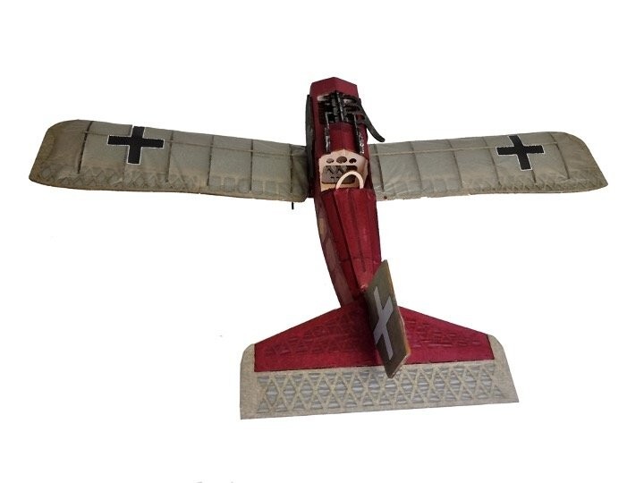 Henson's Flying Machines Junkers D1 21 inch [FREE FLIGHT] Balsa Kit | eBay