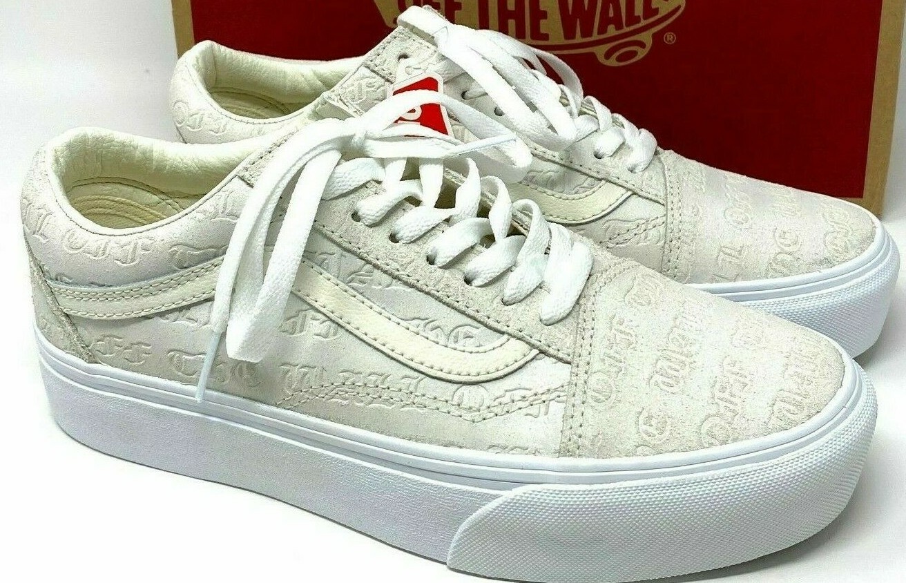 VANS DEBOSS OTW OLD SKOOL PLATFORM Women’s SIZE 10 NEW VN0A3B3U4TE