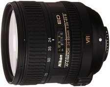 NIKON 24-85mm F/3.5-4.5G ED VR AF-S Nikkor Lens White Box  Bulk Packaging 