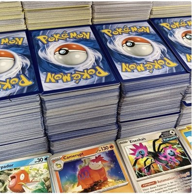 Pokémon Karten Sammlung Deutsch  | 100 Karten