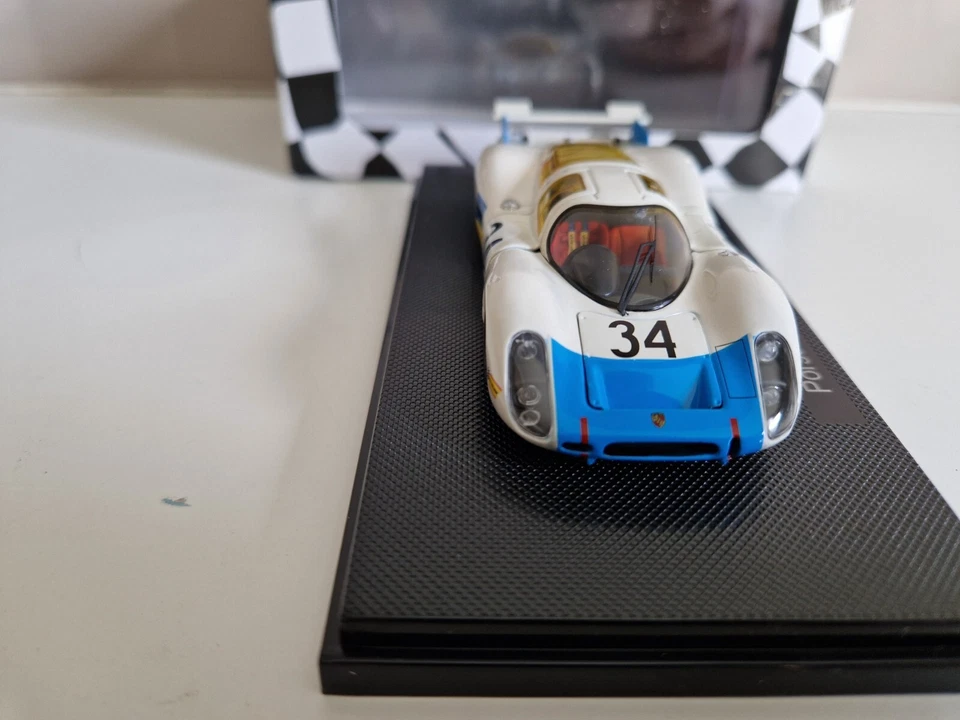 Ebbro 1/43 Porsche 908 LH Buzetta/Patrick - #34 Le Mans 1968 - 44291 - Immagine 3 di 4