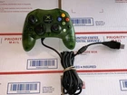 Vintage XBOX OEM S Type Clear Green Controller w/ Breakaway Cable MINT Rare
