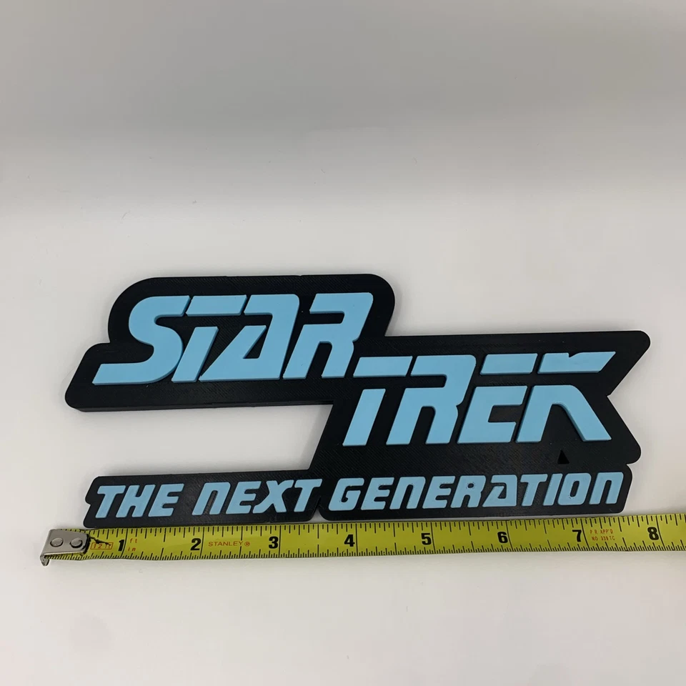 Letrero Star Trek Next Generation Foto 3 de 3