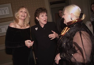 Sally Kellerman Polly Bergen singer Anne Ruckert at the opening of- Old Photo