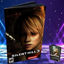Replacement Manual for - Silent Hill 3 - Sony PS2 Instruction Booklet