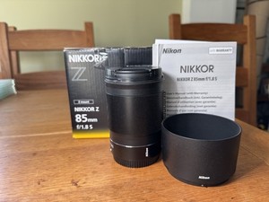Nikon Nikkor Z 85mm f/1.8s Lens