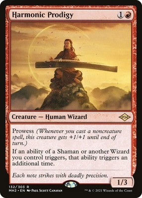 Harmonic Prodigy Modern Horizons 2 Magic 132 Near Mint Rare