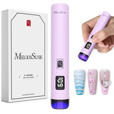 Melodysusie Handheld UV Light for Gel Nails ART01R Cordless Gel X Nail Lamp