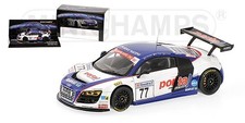 Minichamps 1:43 AUDI R8 ROSTEK THIM RAST VLN NURBURGRING 2009 - 437091977