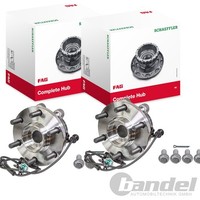 2X FAG RADLAGER-SATZ Vorne Passend FÜR Nissan NP300 Pathfinder Links+Rechts