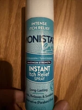 MONISTAT Anti-Itch SPRAY Instant Relief!  MAX STRENGTH 2oz ~~