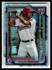 2024 Bowman #BCP-52 Yohandy Morales Chrome Prospects Mojo Refractors