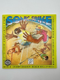 Sonic Spike Volleyball (TurboGrafx-16, 1990) CIB Complete in Case - Tested
