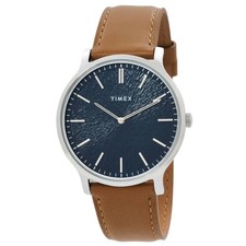 Timex Gallery Quartz Blue Dial Men's Watch TW2V43400VQ
