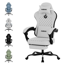 Gaming Chair with Massage Ergonomic PC Gaming Chair Computer Chair with Footrest
