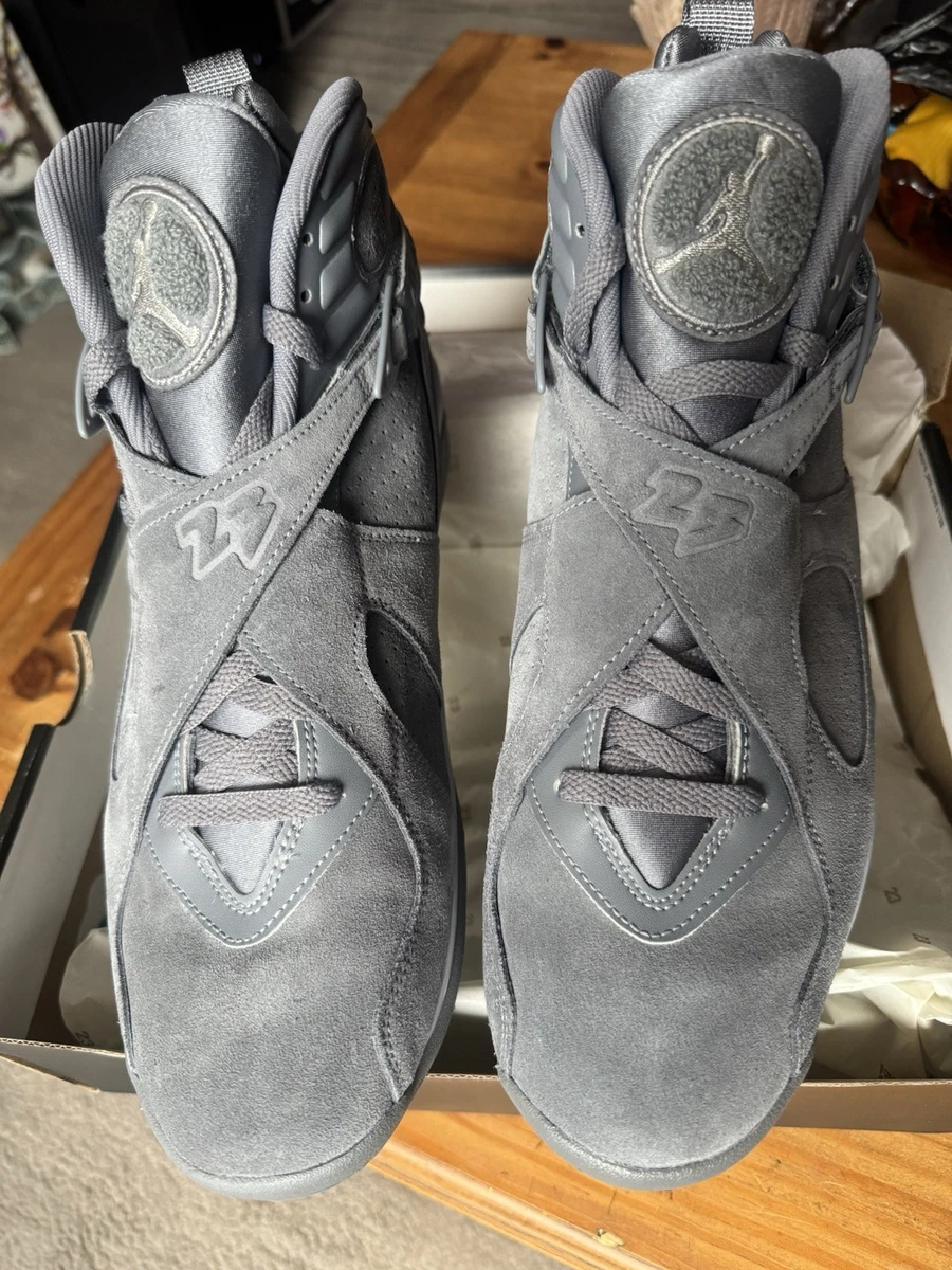 Jordan 8 Retro Cool Grey | eBay