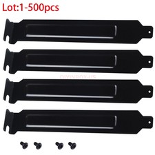 Lot Computer Case Rear Slot PCI Dust Bracket Blank Filler Slot Cover Hard Steel