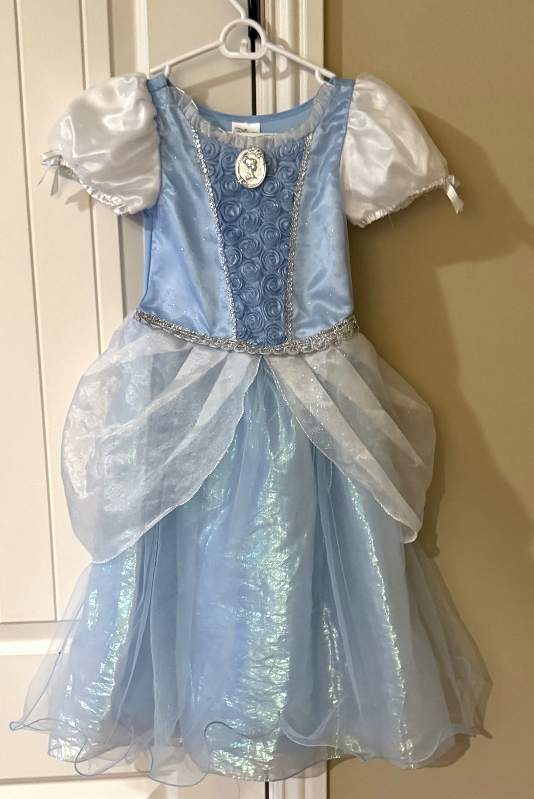 Disney Store Princess Cinderella Dress Girls Size 5/6 SEE NOTES