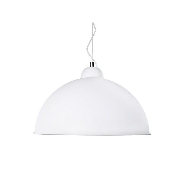 Lampe HäNgelampe 1X60W/E27 IP20 Weiß Modern Neu-image