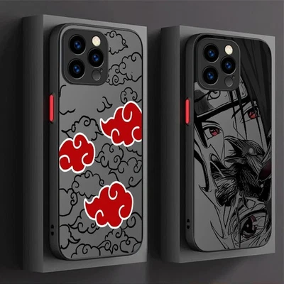 N-NARUTOs Itachi Mate Anime Phone Case For iPhone 12 13 14 15 16 17 Pro Max Plus