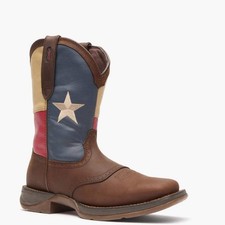 REBEL  BY DURANGO  TEXAS FLAG WESTERN BOOT DB4446