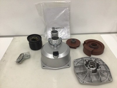Semi-Trash Water Pump ONLY, For Straight-Keyed Shafts, 2in. Ports, 7,860 GPH