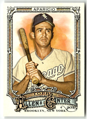 2025 Topps Allen & Ginter MLB No. 322 Luis Aparicio