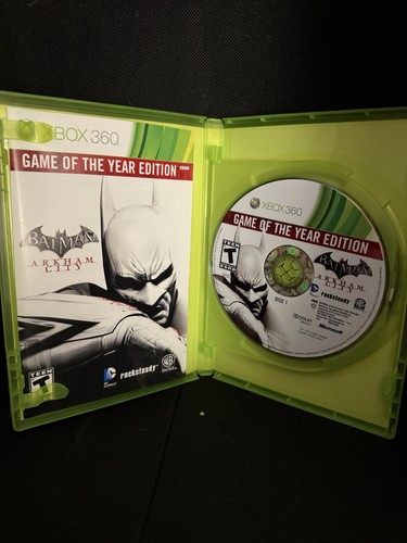 Batman: Arkham City -- Edizione Gioco dell'Anno (Microsoft Xbox 360, 2012), CiB - Foto 2 di 4