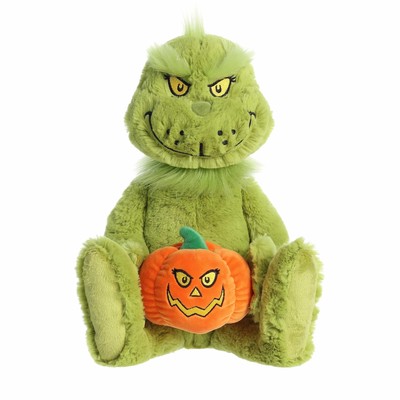 Aurora - Dr. Seuss - 10.5'' Jack-O-Lantern Grinch Spooky Stuffed Animal