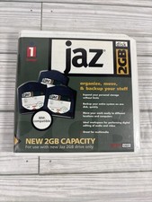 Iomega Jaz Disk 2GB IBM PC Compatible Mac Windows Storage