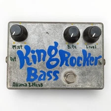 AKIMA&NEOS KING ROCKER BASS Preamp Effects Pedal Tested & Works 29552