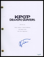 Ken Jeong "KPop Demon Hunters" AUTOGRAPH Signed 'Bobby' Script Screenplay ACOA